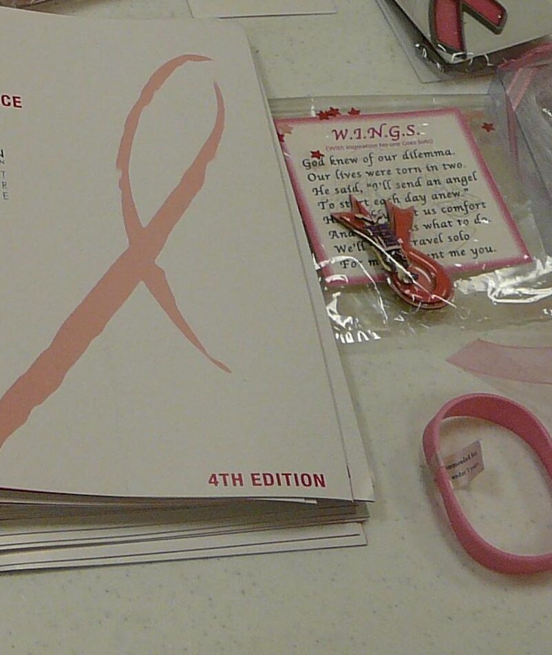 breast cancer ribbon mfclarksgirl